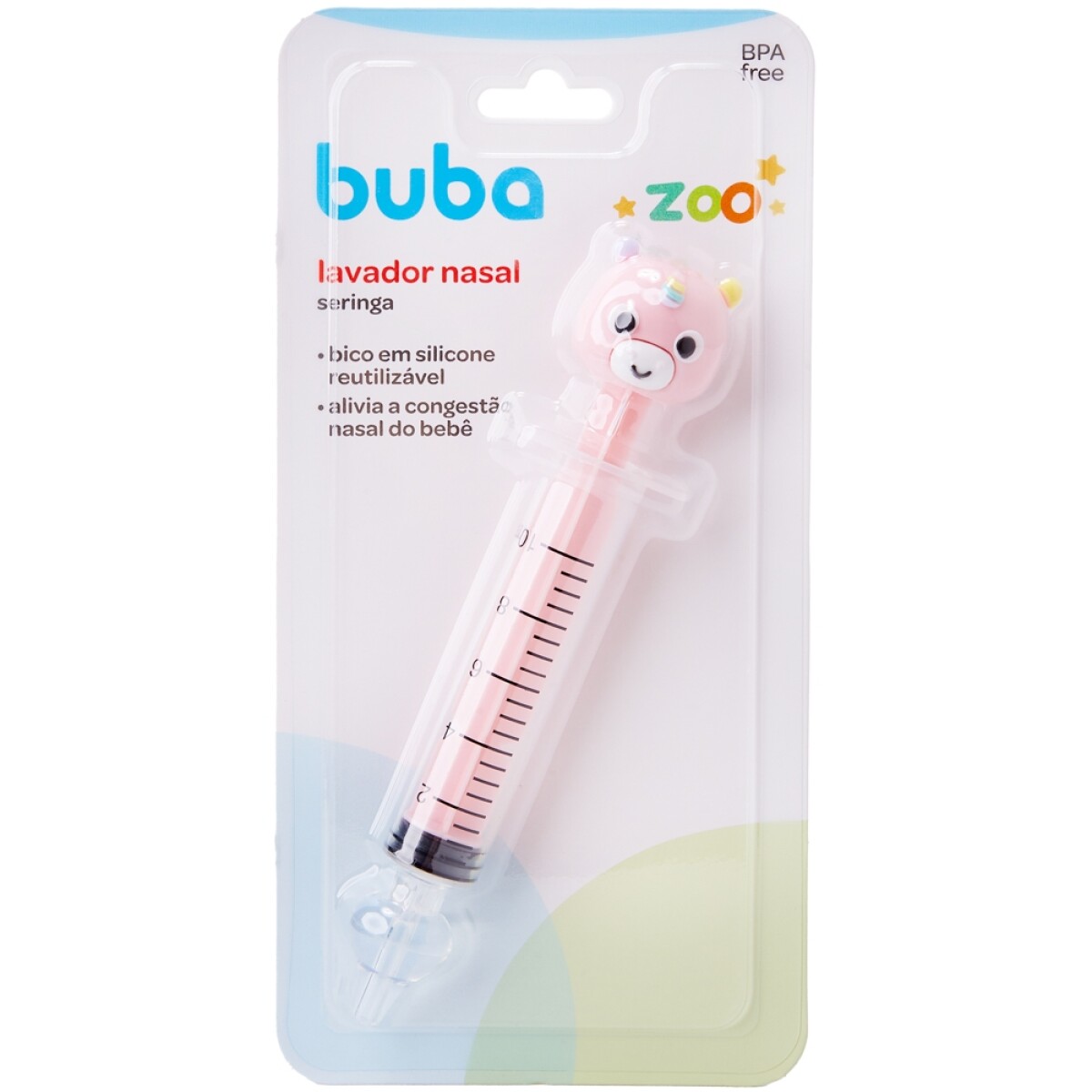 Jeringa lavado nasal BUBA - unicornio 
