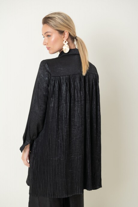 CAMISA PLATA Negro