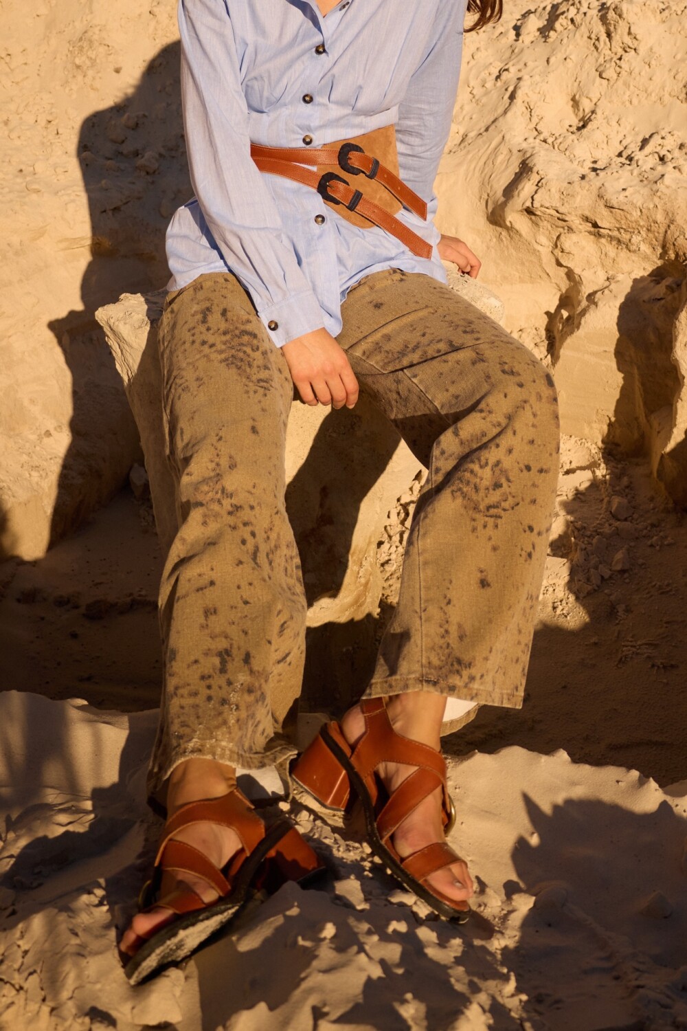 Appaloosa Jean Print Verde Musgo