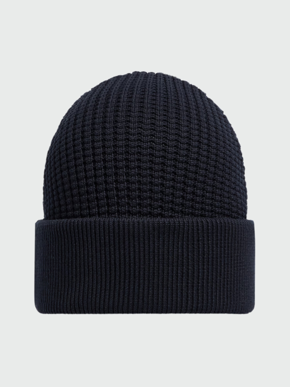 Moncler - Gorro de Algodón Texturizado Azul