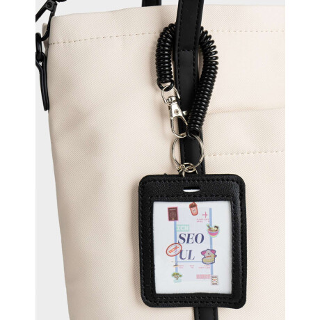 Cartera Shopper Blanco Crudo