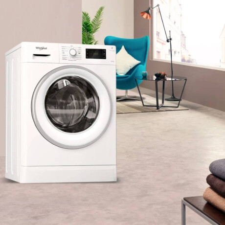 Lavarropas Whirlpool WLF902B25F carga frontal 9 kg Blanco