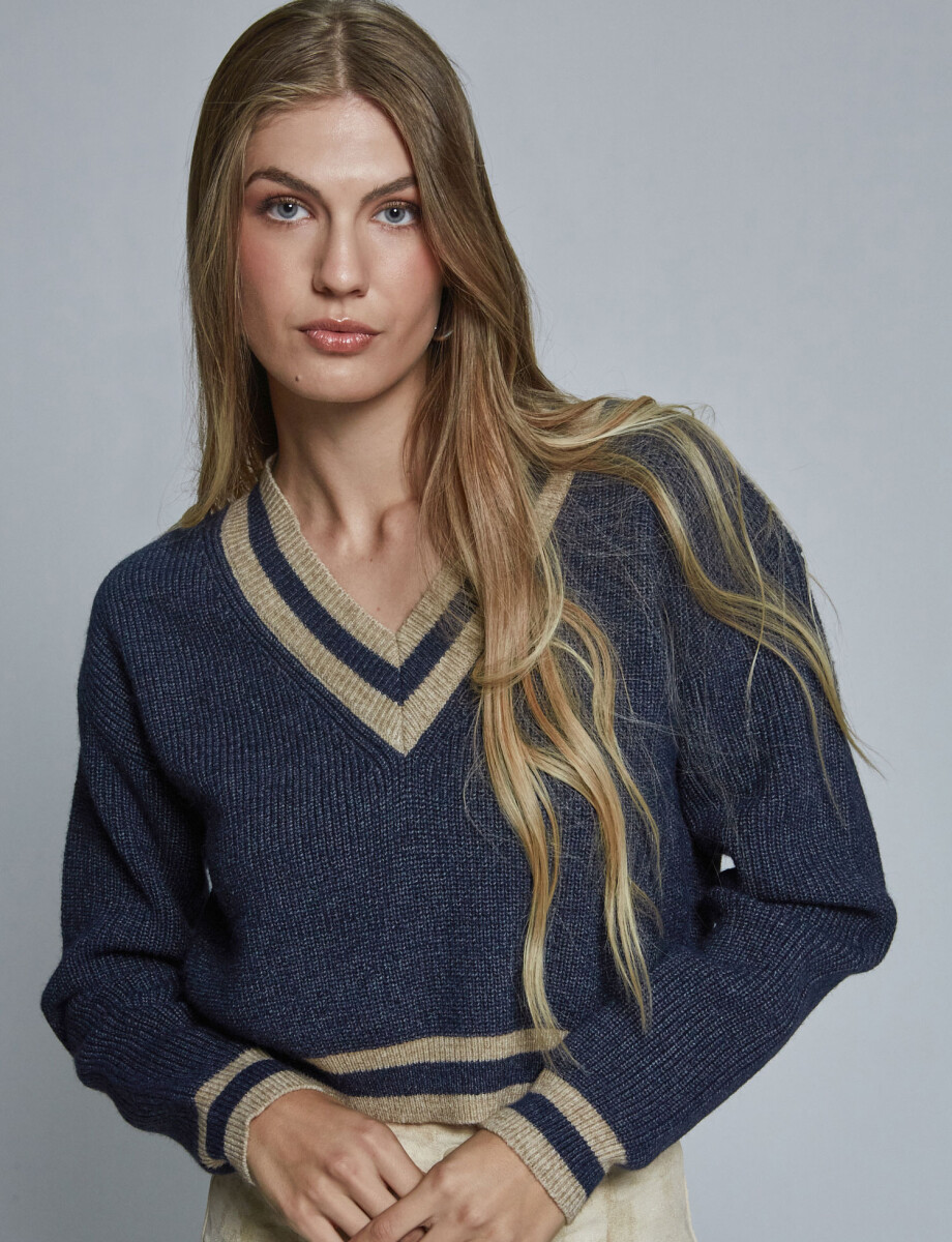 Sweater preppy marino