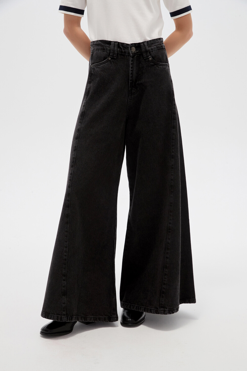 Pantalon Cermo Gris Oscuro