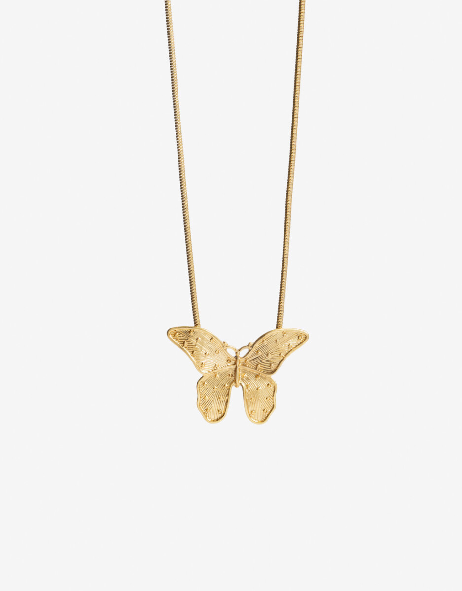 Collar Largo Mariposa 