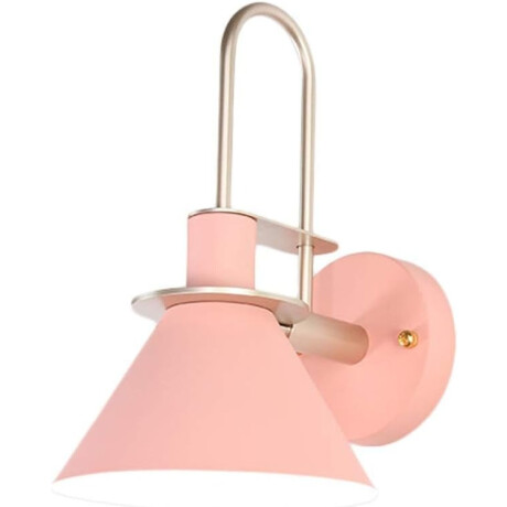 Lampara Aplique Moderna Estilo Industrial Kigali Rosa