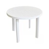 Mesa Blanca Resina Tondo 90 A5738.1 Mesa Blanca Resina Tondo 90 A5738.1