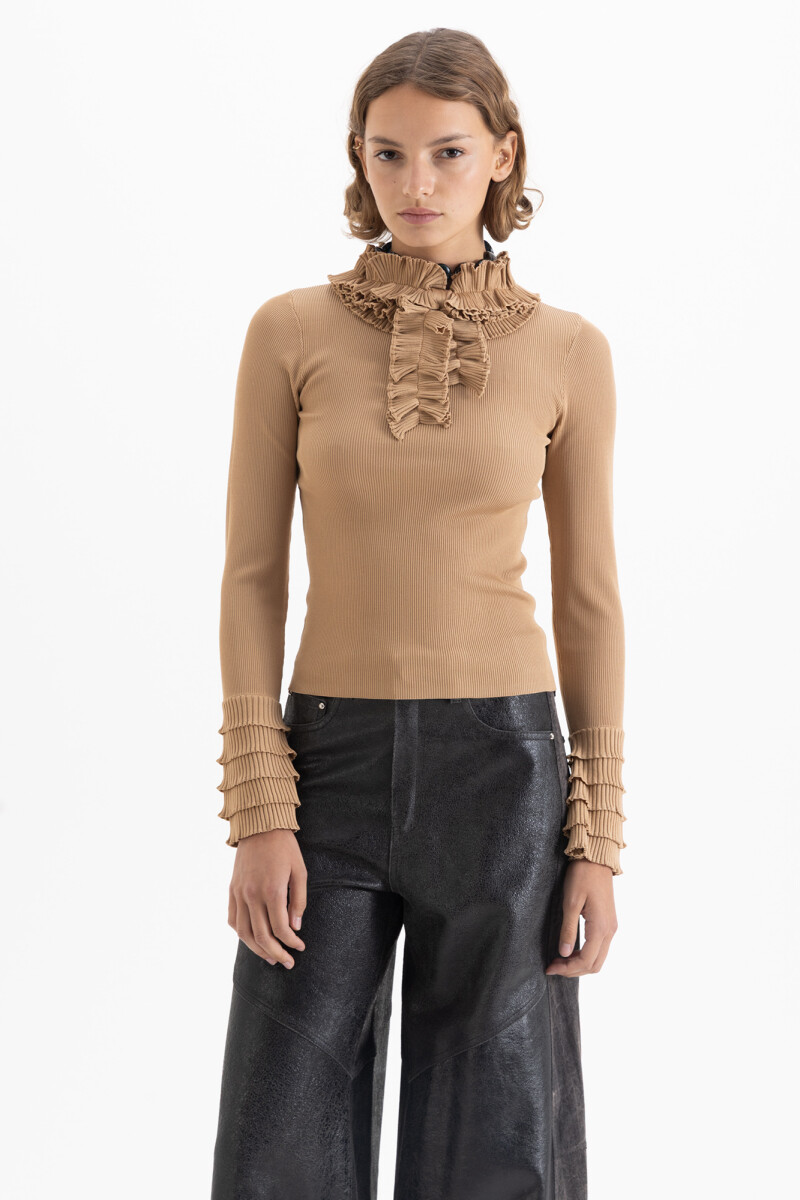 SWEATER ALEXA Camel