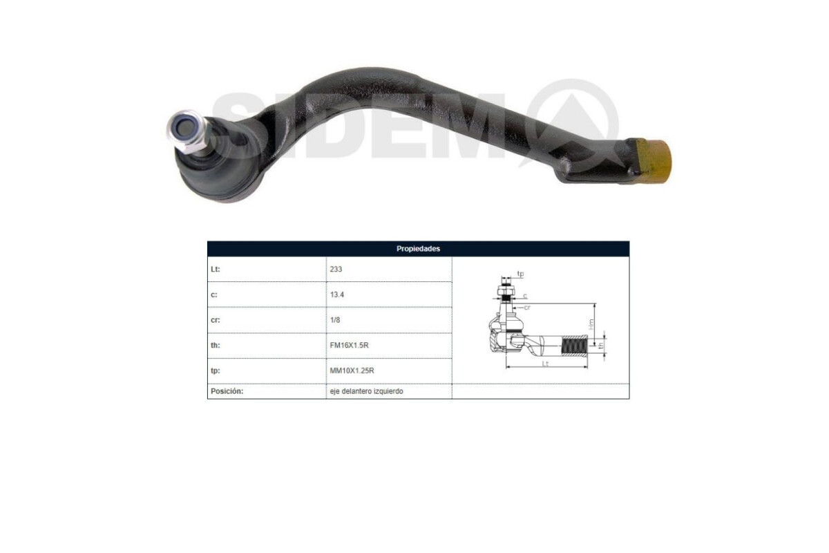 Puntero Hyundai Tucson, Kia Sportage 11-16 Der Puntero Hyundai Tucson, Kia Sportage 11-16 Der