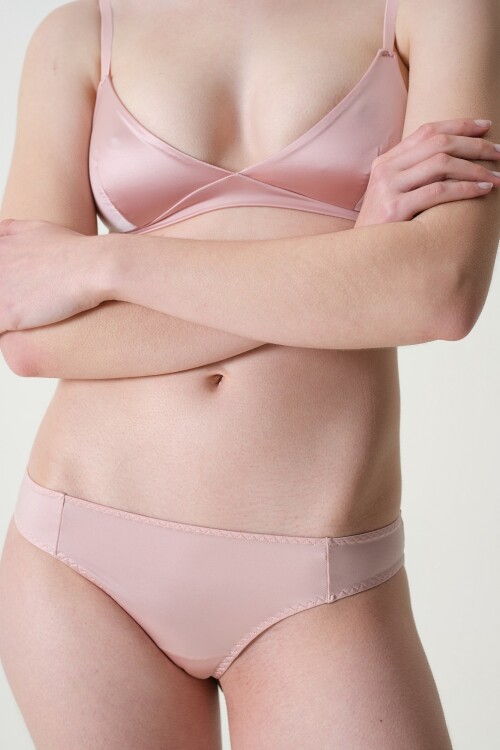 Bikini Satén Rosa