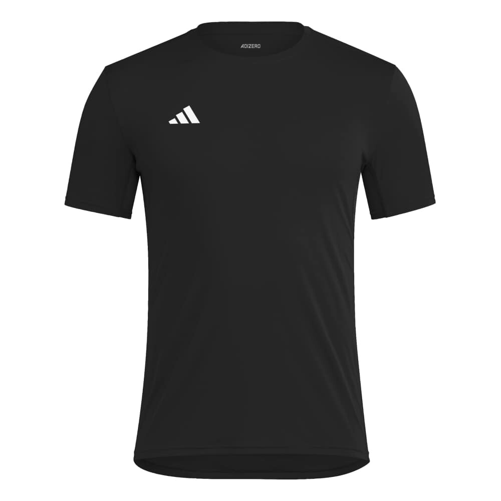 Polo Running Adizero E Tee Hombre Black