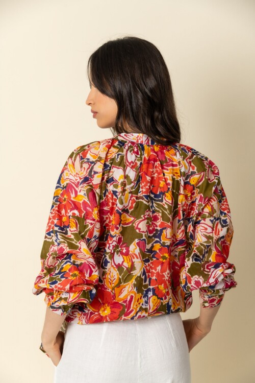 Camisa dama estampada Camisa dama estampada
