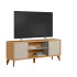 LINEA- RACK PORTO PARA TV 70" NATURE OFF WHITE LINEA- RACK PORTO PARA TV 70" NATURE OFF WHITE