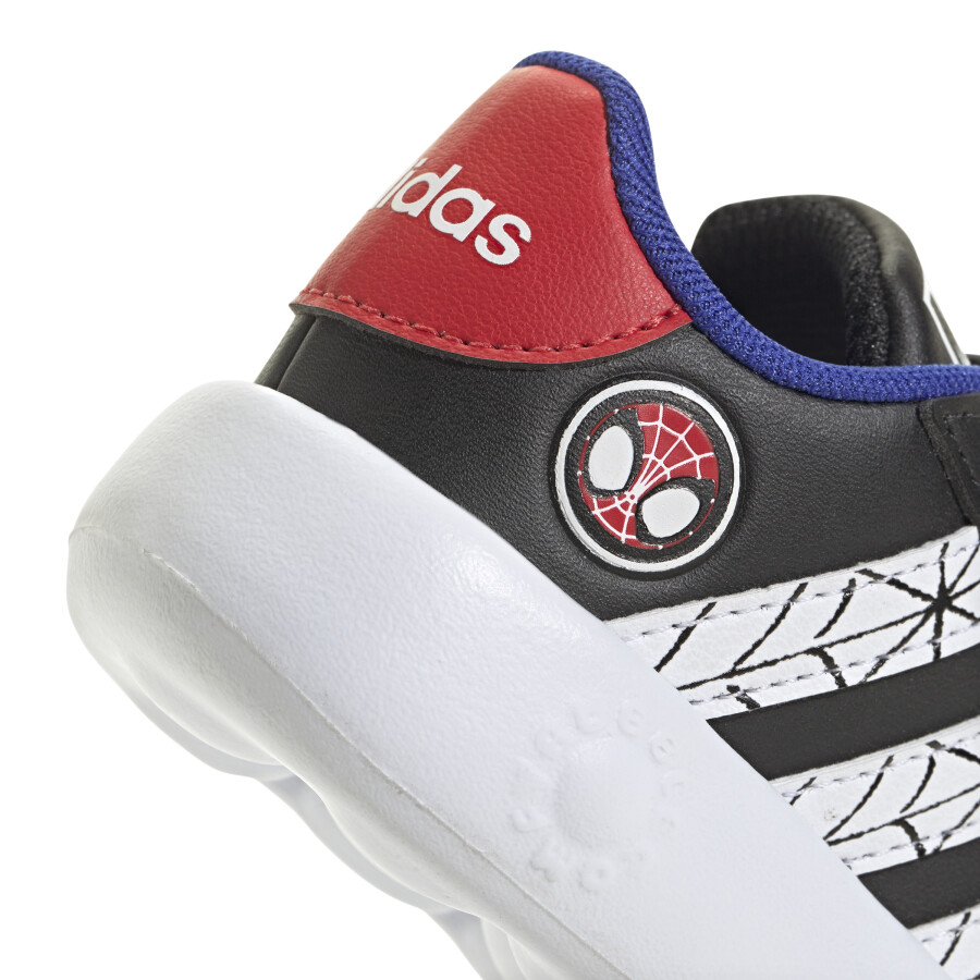Championes de Niños Adidas Grand Court Spiderman Negro - Blanco - Rojo