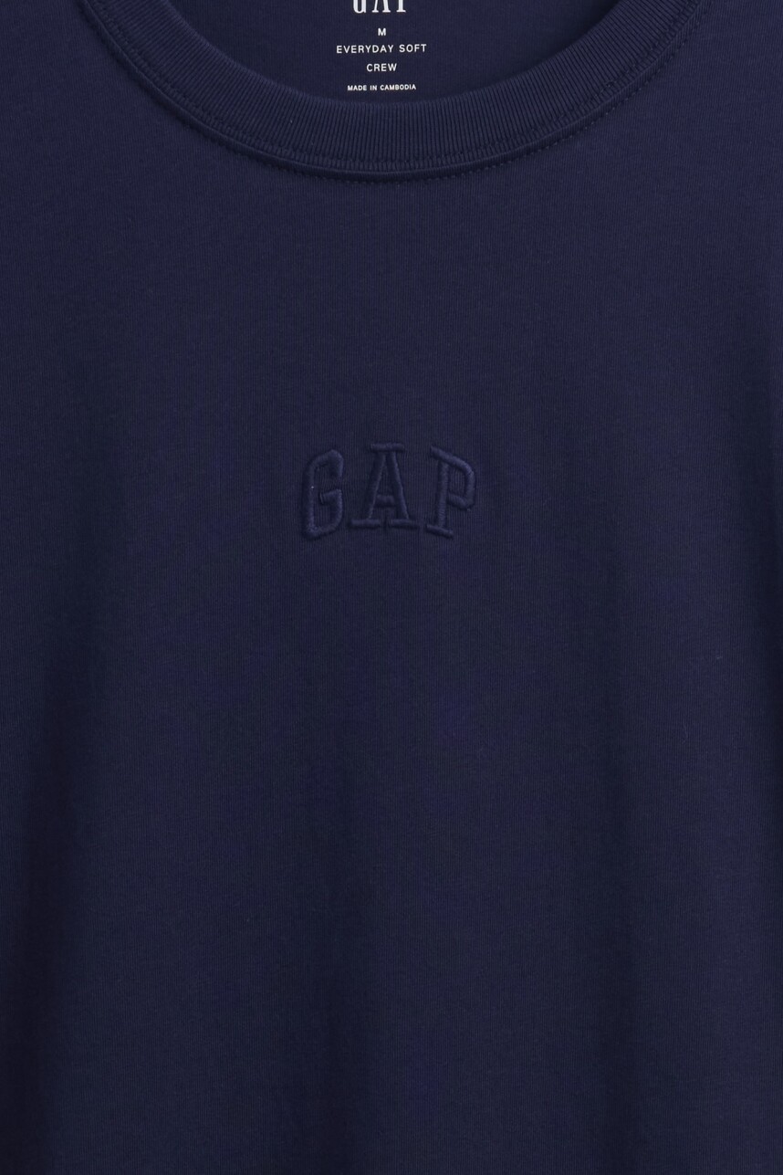 Remera Mini Logo Gap Hombre New Navy