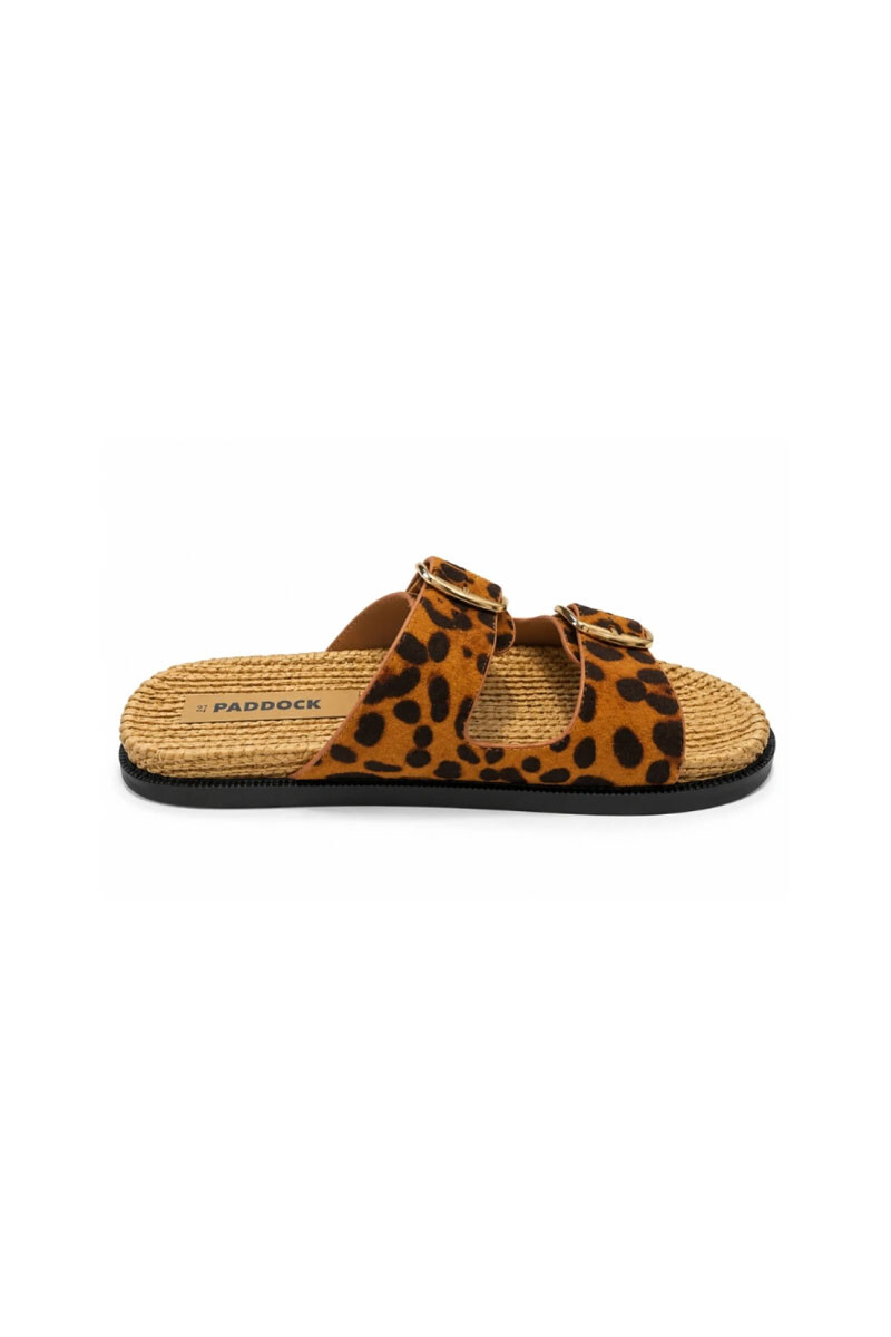 Sandalia Paddock Eteos Animal-print