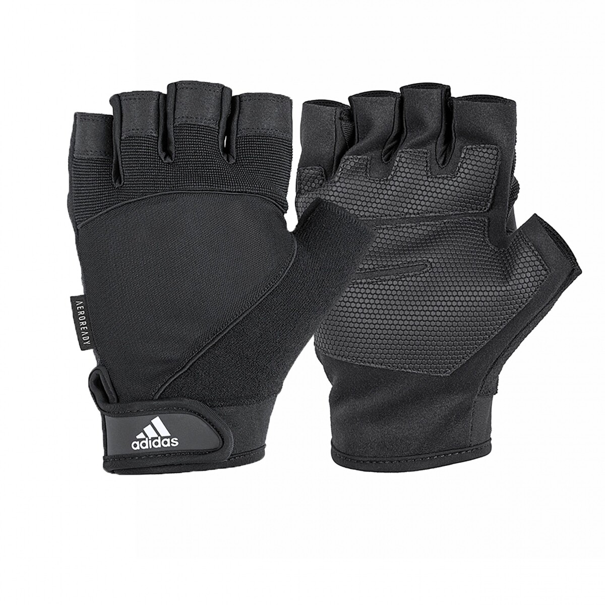 Guantes Adidas Alto Rendimiento Ajustable - NEGRO 