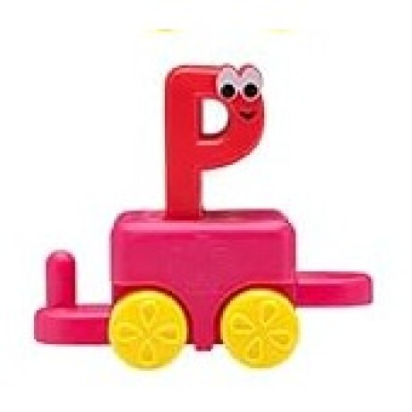 BOB THE TRAIN VAGONES ALFABETICOS LETRA P 001