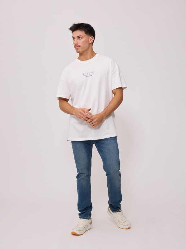 T-SHIRT OLINE RUSTY Blanco