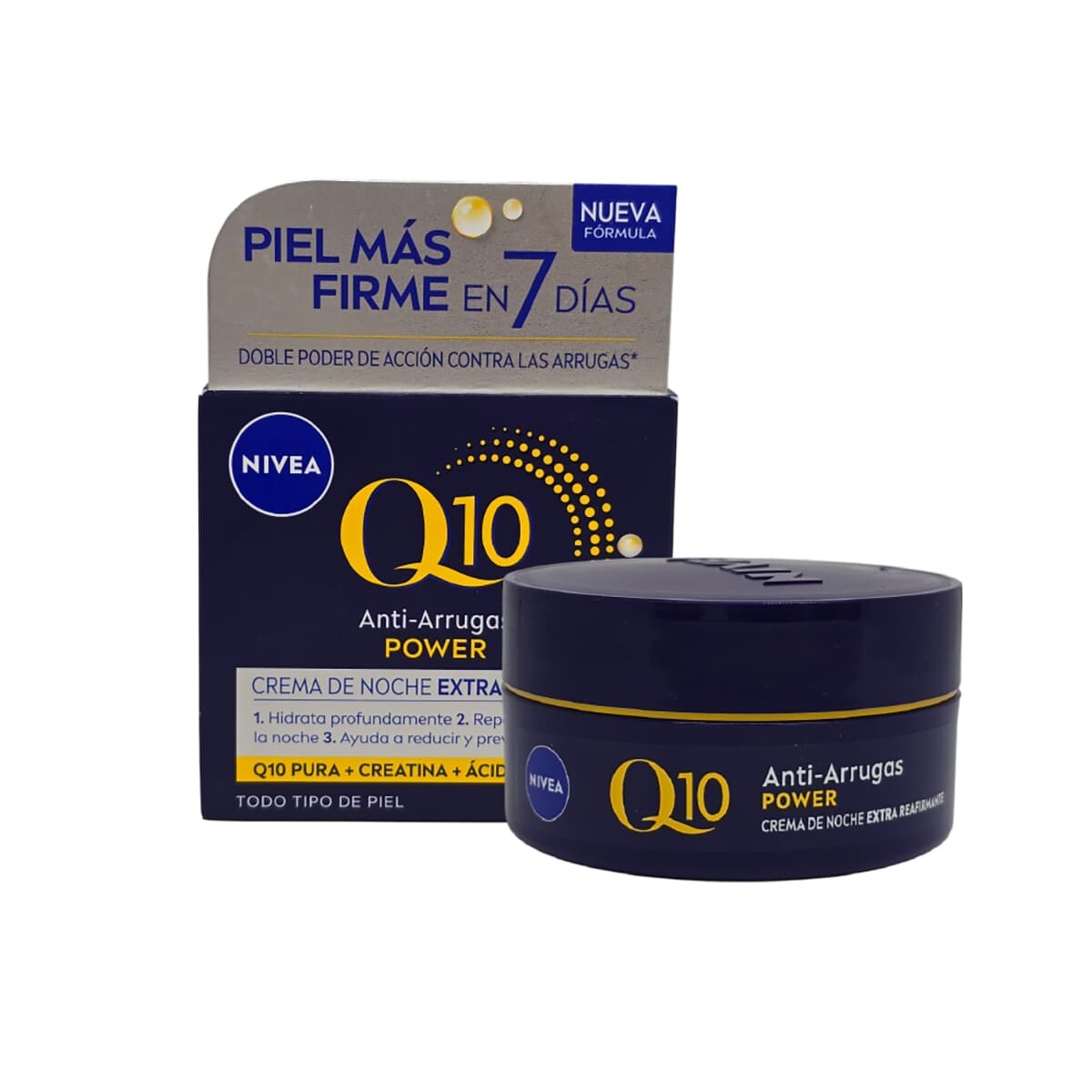 NIVEA VISAGE Q10 NOCHE CJ X 50 ML. 