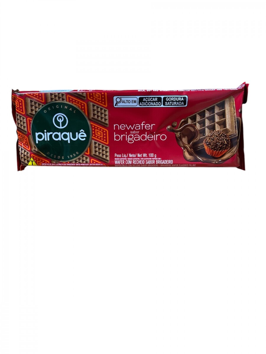 Oblea Wafle Piraque 100 grs - Oblea Chocolate 