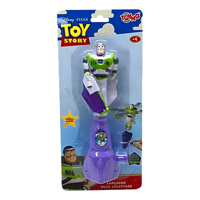 BUZZ LIGHTYEAR VOLADOR CON LANZADOR única