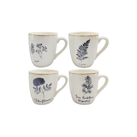 TAZA DE CERAMICA 7X8CM BLANCO