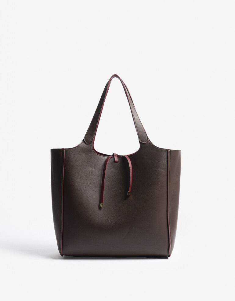 Shopper Shopper Reversible - Combinacion Bicolor