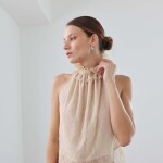 BLUSA MADAME BEIGE