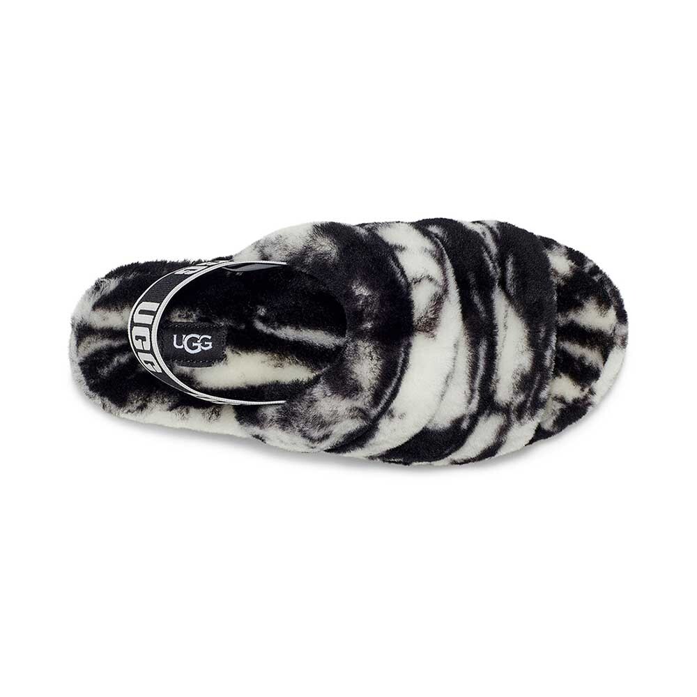 Fluff Yeah Slide Marble W - Mujer Black