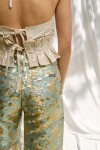 Brocato Dancing Queen Pants Verde Agua / Dorado