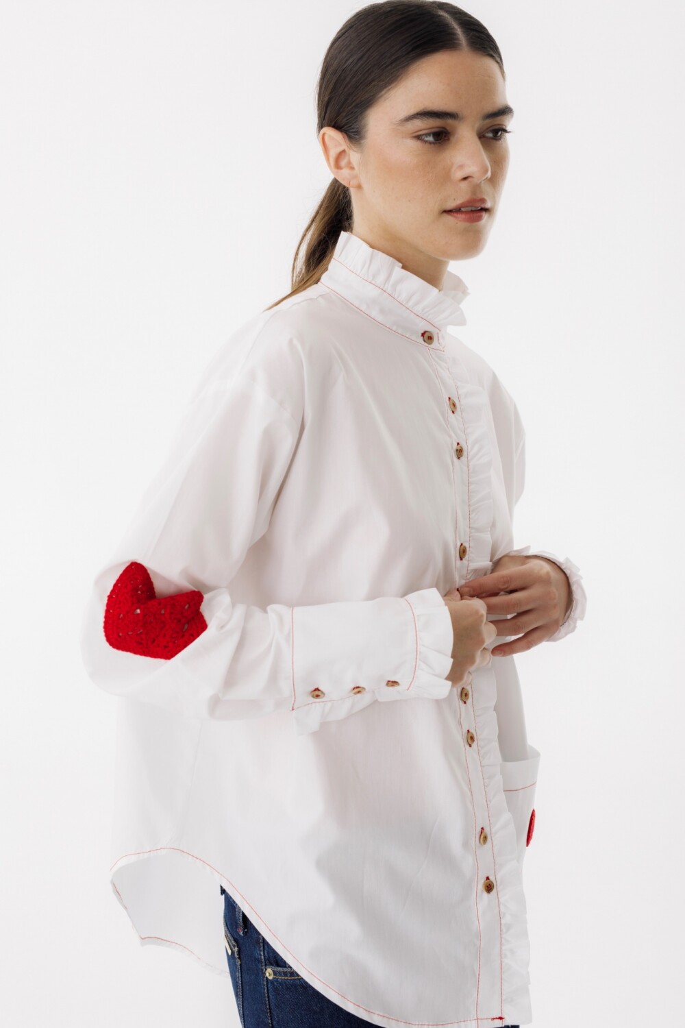3019 Rafe CAMISA RAFE - Blanco — Savia