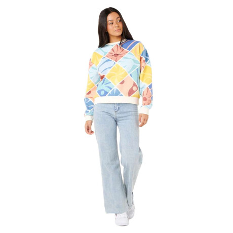 Buzo Rip Curl Aots - Ty Williams Relaxed Crew Multicolor
