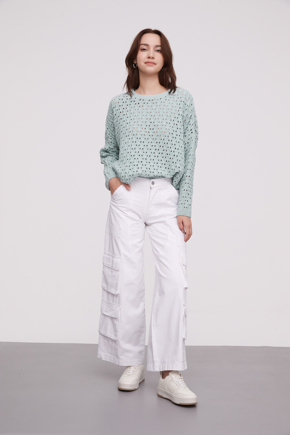 Pantalon Nickies Blanco