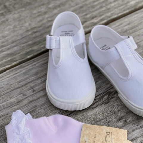 Guillermina De Lona Canvas Toddler Blanco