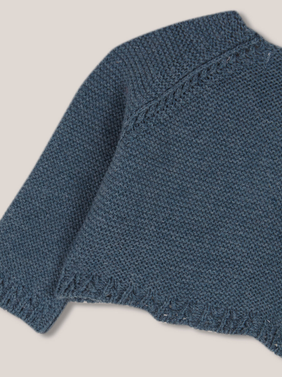 Chaqueta Ochos Petroleo Claro Melange