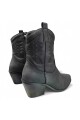 BOTA MUJER TEJANA Negro