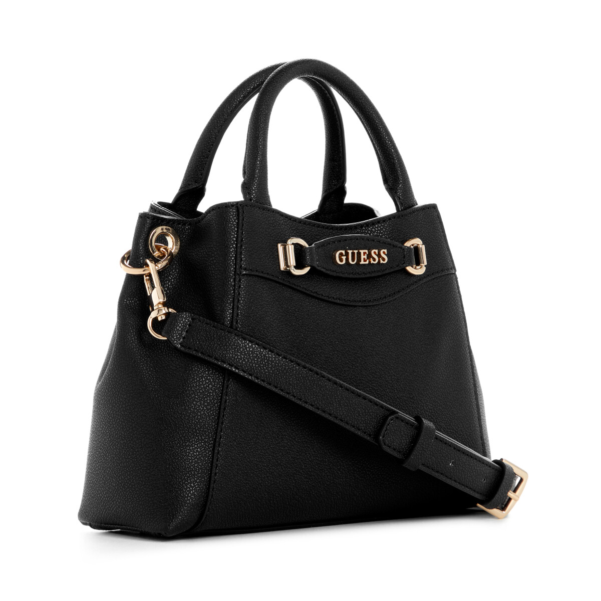 Cartera Guess Emera Mediana Negro 