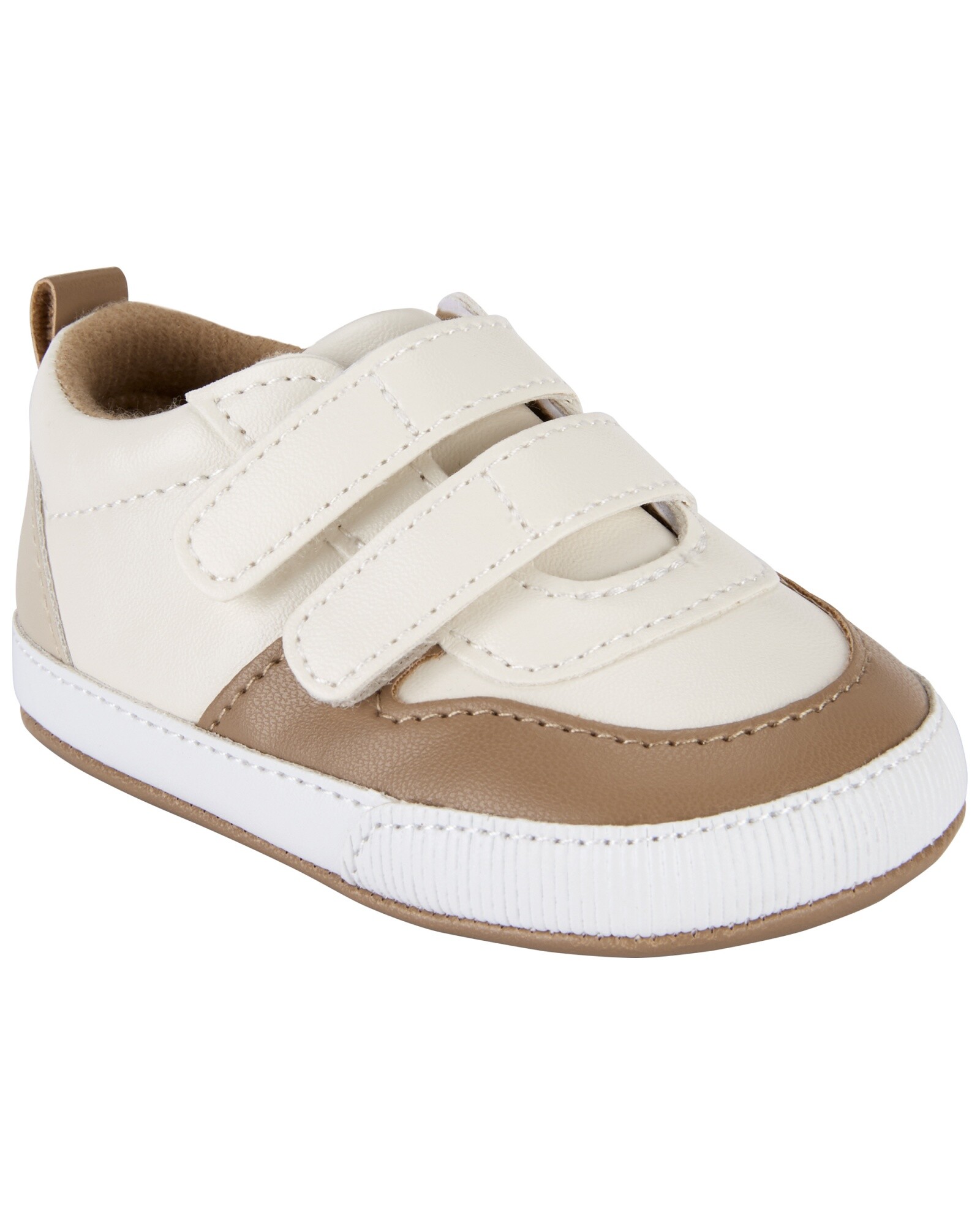 Zapatitos con velcro, diseño colorblock Sin color