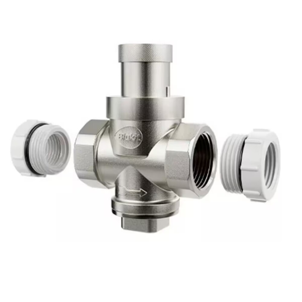 Válvula reductora de presión 3/4 y 1/2 Blukit Válvula Reductora De Presión 3/4 Y 1/2 Blukit