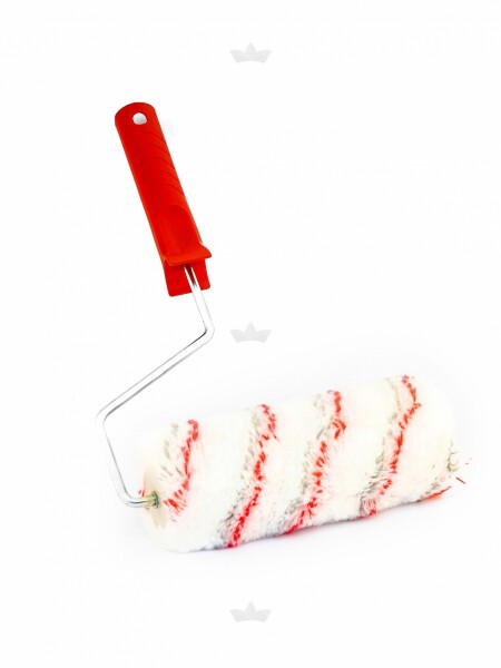 RODILLO ROJO/GRIS ANTIGOTEO 18 CM WEB N/A