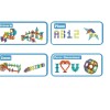 Juego Magnético Colorful 73 pcs Juego Magnético Colorful 73 pcs