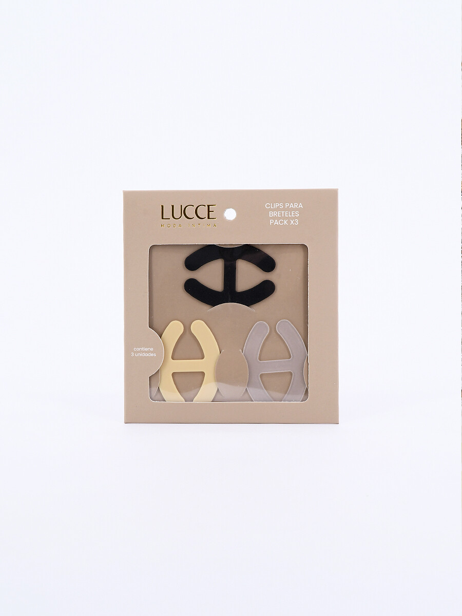 SUJETADOR CLIP PARA BRETELES - MULTICOLOR 