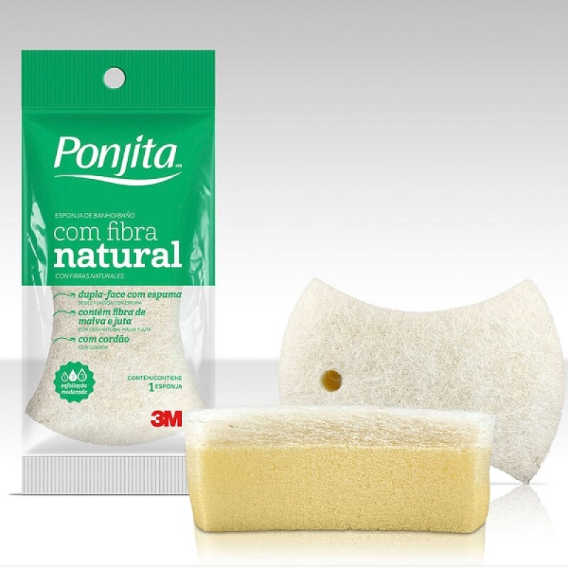 Esponja Nexcare Ponjita Curaua Espuma Esponja Nexcare Ponjita Curaua Espuma