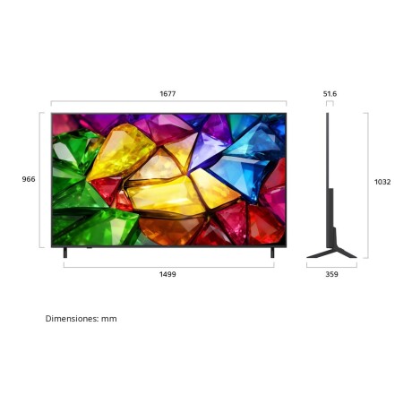TV LG Mini RGB evo AI 4K 75" 75MRGB85 TV LG Mini RGB evo AI 4K 75" 75MRGB85