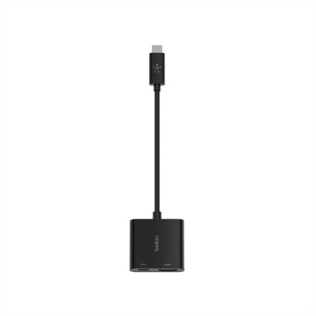 Adaptador BELKIN USB-C A HDMI 60W - Black Adaptador BELKIN USB-C A HDMI 60W - Black