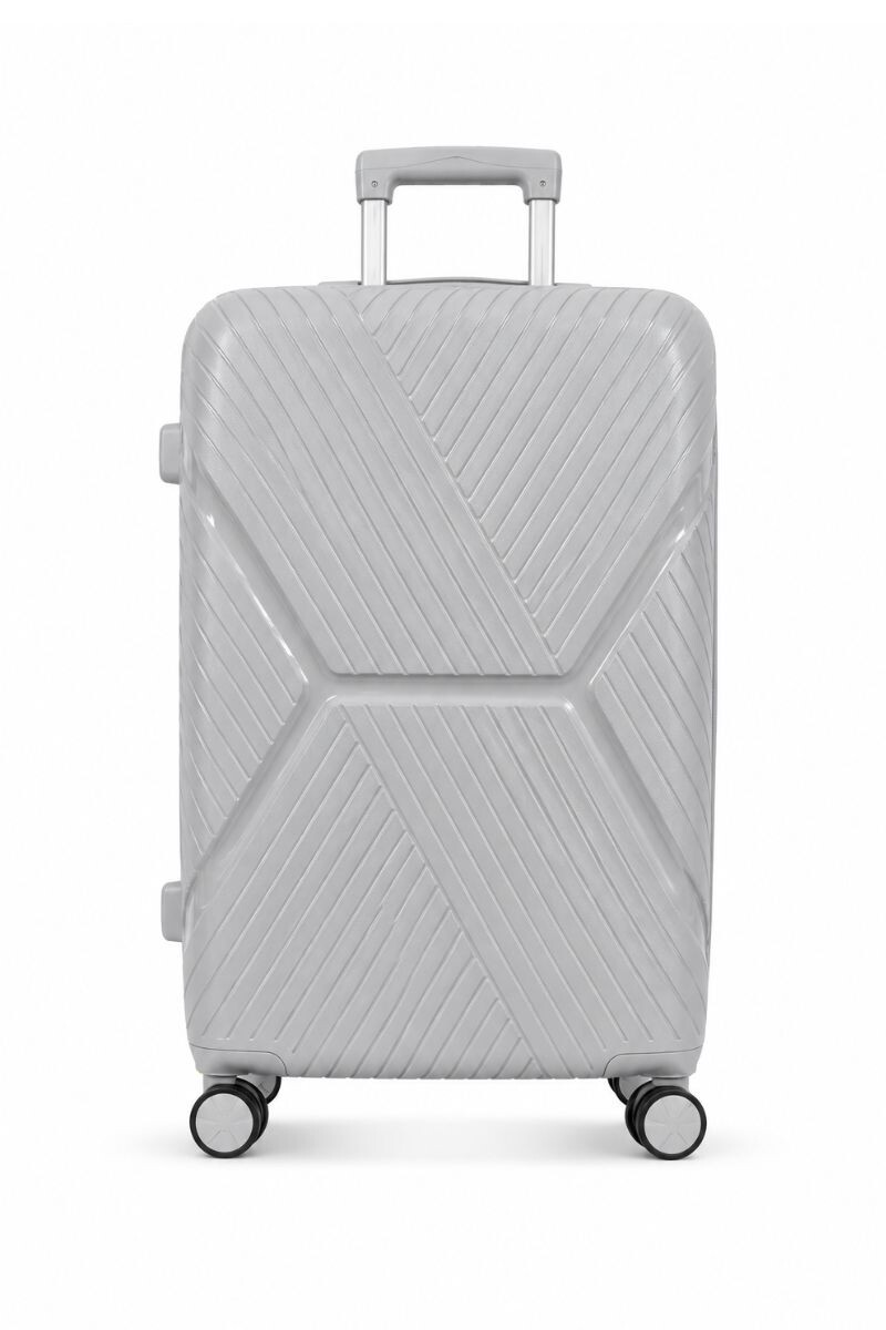 VALIJA C/RUEDAS DESMONTABLES GRIS S VALIJA C/RUEDAS DESMONTABLES GRIS S