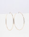 Aros Argollas Metal Argollas De Metal - Dorado