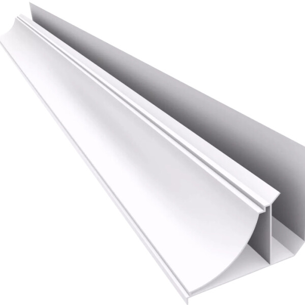 ÁNGULO PERIMETRAL PVC BLANCO 6 METROS LINEALES ángulo Perimetral Pvc Blanco 6 Metros Lineales