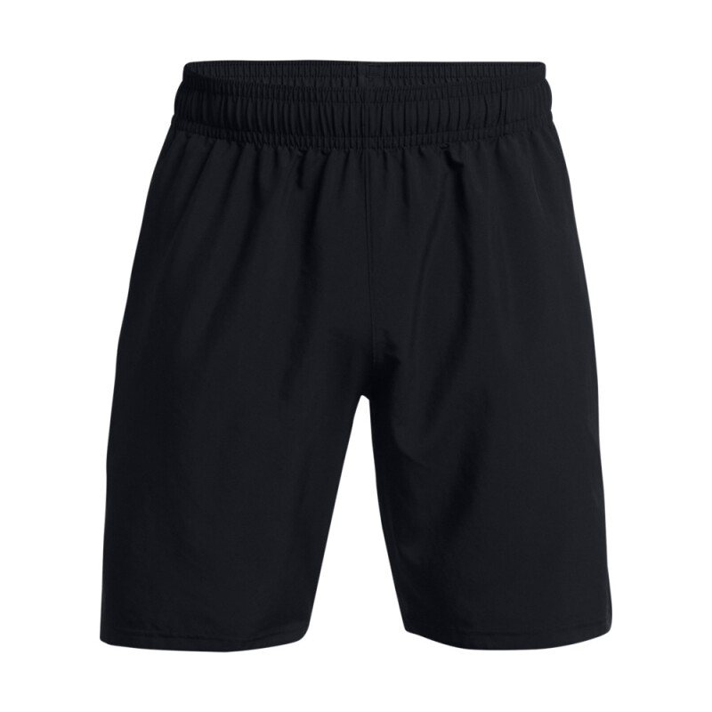 UA Tech Woven Wordmark Short-GRY BLK-001